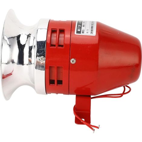 Sirène D'alarme Industrielle Alarme de Moteur Robuste 130dB 40W Sirène de sécurité de Port Extérieur pour Environnement Bruyant Plage D'alarme D'urgence (AC220V) (1/5)