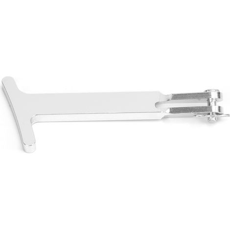 Robuster Motorhaubenentriegelungsgriff aus Aluminium mit Kugellager für R32 MK4 2004 Silber (1/5)