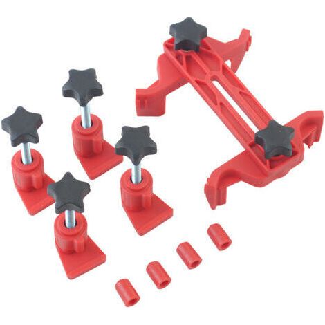 Kit d'Outils de Serrage à Cames 5 pcs Changement de la Courroie de Distribution Réparations au Moteur Outil de Véhicule Voiture Garage Atelier
