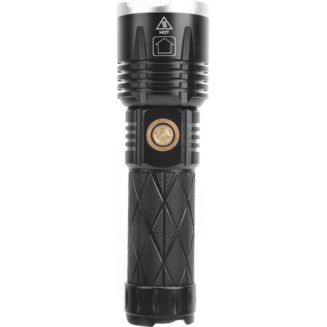 Wiederaufladbare Multifunktions-Taschenlampe XHP90 mit Typ-C-Anschluss und variabler Helligkeit