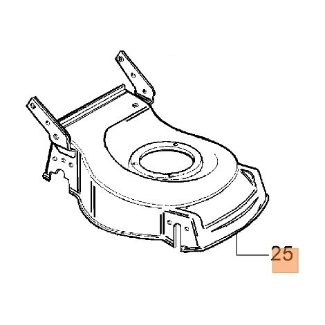 Kit chassis ORIGINALE OLEOMAC rasaerba G 48 TK COMFORT PLUS
