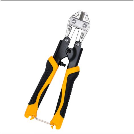 Coupe Boulons 205mm Cr-V Fil Acier Cable Chaine Ressort Poignee Caoutchouc (1/2)