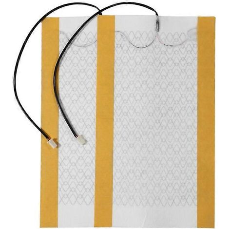 Lot de 2 coussins chauffants de siège auto en fibre de carbone 12 V, élément chauffant pour l'hiver, coussin chauffant (1/5)