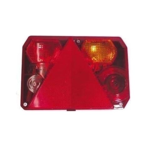 Cabochon de Feu RADEX 6400 Droit – 6 Fonctions – Remorque