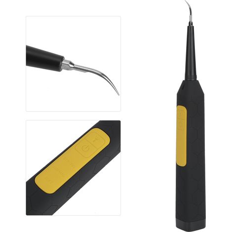 Ultraschall-Zahnreiniger mit 3 einstellbaren Stufen zur Zahnsteinentfernung, USB-Ladefunktion (1/5)