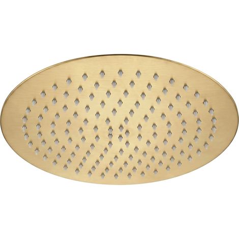 Runde Regendusche REA JS-P014BG 30cm Brush Gold (1/5)