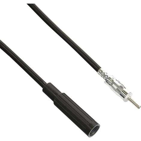 Cable de rallonge antenne prise DIN-DIN -1m- 12V - Carcoustic