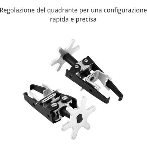 Compresseur de ressort de soupape - - 14,5x7,5 cm - Acier au carbone - Finition zinc et noir - Réglage par cadran (1/4)