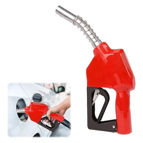Pistola dispensadora de diésel automática de 3/4" para coche, bomba de combustible, bomba de aceite, bomba de succión, pistola dispensadora para fuelóleo y diésel (1/5)