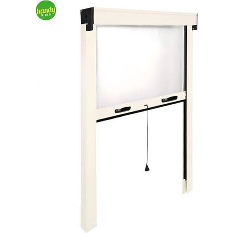 Zanzariera avvolgibile Minima IRS Promo verticale 130 x 160 cm bianco