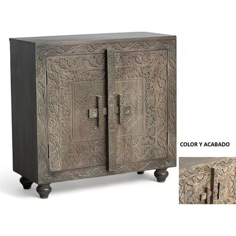 Aparador Madera 91X40X90 Tallado