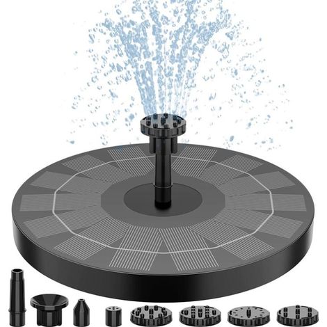 Fontaine à eau solaire / Pompe à eau Blackxx (1/5)