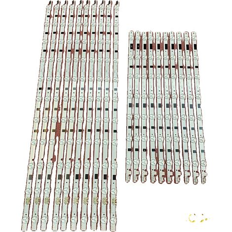 Striscia LED, lunga 1150 mm, compatibile con vari modelli di TV, alimentazione 90-260 V, tipo striscia SMD, durata media 100.000 ore (1/5)