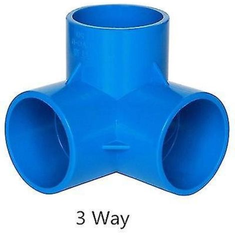 Raccords de tuyau PVC 3, 4, 5 ou 6 voies, répartiteur de tuyau 20-50 mm, adaptateur pour tuyau d'arrosage, bricolage, raccord d'étagère 32 mm (1/5)