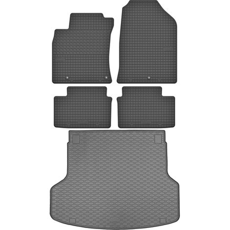 Hyundai i30 III SW Kombi a partir de 2019 SET - Alfombrillas de goma para coche + alfombrilla para maletero (1/5)