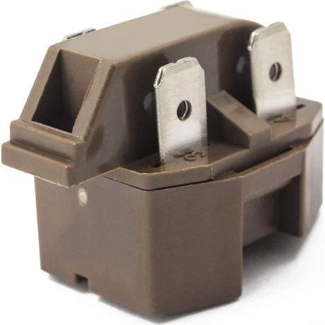 Kit pour relais Démarrage Frigo Remplacement pour facile Kit  15 Ohm, 3 pour broches, compatibilité large, remplacement direct, performance stable (1/5)
