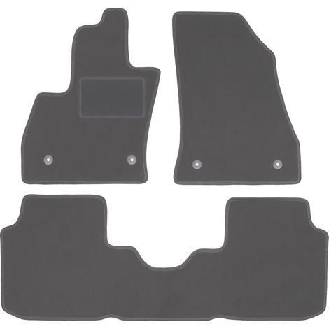 Tapis de sol graphite pour monospace Fiat 500L (2012-) (1/5)
