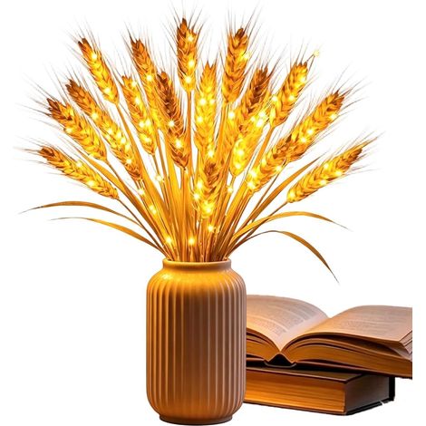 Générique Lampe de table pour la chambre à coucher Doré rustique (1/5)