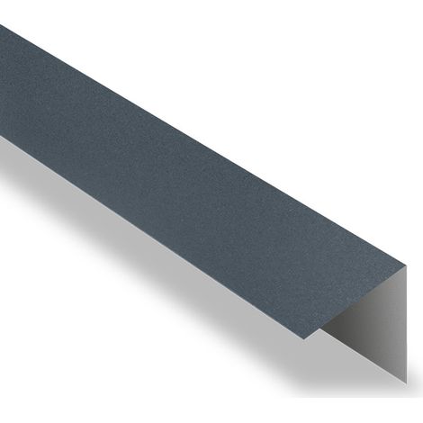 Yousteel – Faîtière simple à rabat pour tôle tuile – Acier 0.50 mm – Longueur 1000 mm – Revêtement mat texturé 35 µm – Compatible TUILE R
