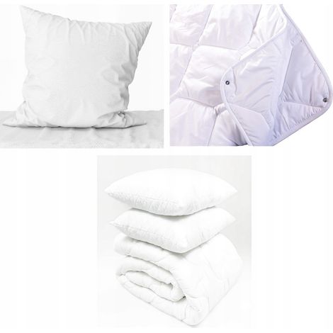 Piumino matrimoniale Easy Sleep 4 stagioni 220x240 cm. + 2 cuscini 70x80 cm. (1/5)