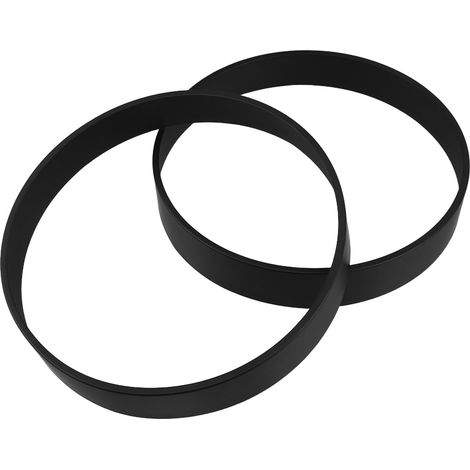 Cadre Rond en Métal pour Horloge Murale 10 Pouces, 2 Pièces, Résistant à l'usure, Accessoires Décoratifs Élégants Maison (1/5)