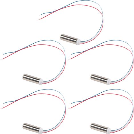 5 Stück 14500 U/min wasserdichter zylindrischer mikrokernloser Vibrationsmotor für Massagegerät (1/5)