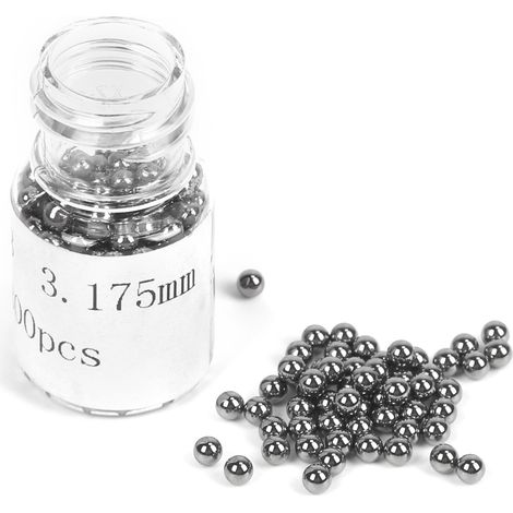 2 Bouteilles de Billes de Roulement Vélo Acier Inoxydable 304 1/8 pouce Lâches