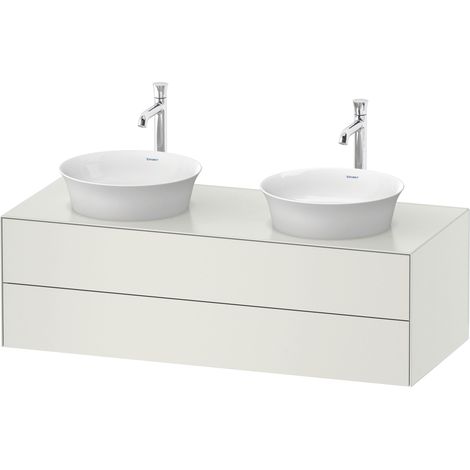 Duravit Tulip blanco, mueble de baño colgado en la pared, anchura (1/5)