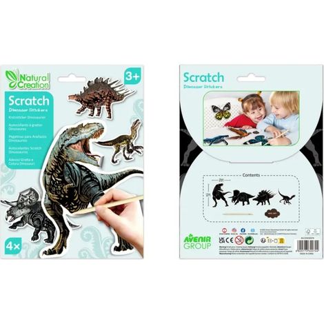 Adesivi da grattare - Dinosauri (1/2)