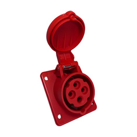 Prise encastrable IP 44 380/415V 3P+T 16A / EC69052