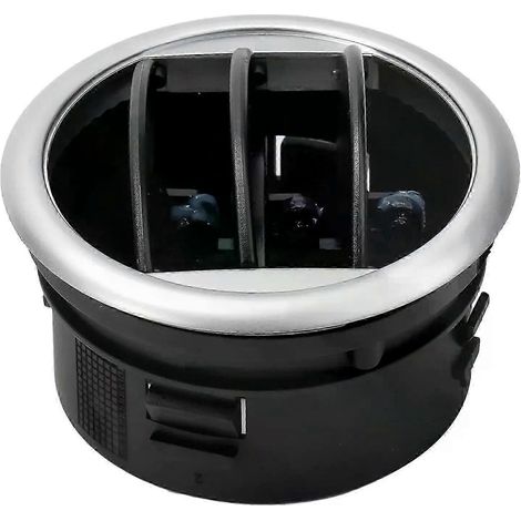 Grille de sortie d'air de climatisation de remplacement pour tableau de bord Lifan 320, en plastique noir (1/5)