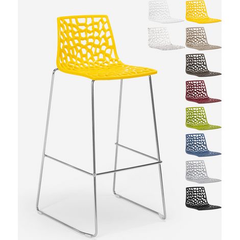 Taburete de Cocina Grand Soleil 74cm Design Spider Slitta - Amarillo (1/5)