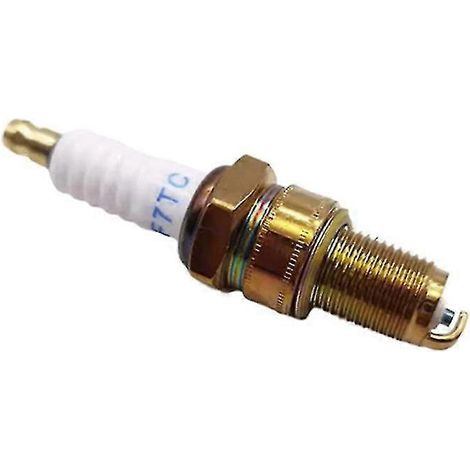 Bougie d'allumage F7tc adaptée aux générateurs à essence, moteurs à essence 4 temps, micro-accessoires (couleur : or) (10 pièces) (1/5)