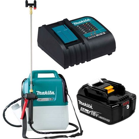 Makita DUS054Z 18v LXT Cordless Garden Sprayer Weed Killer Spray + 5AH Battery (1/5)