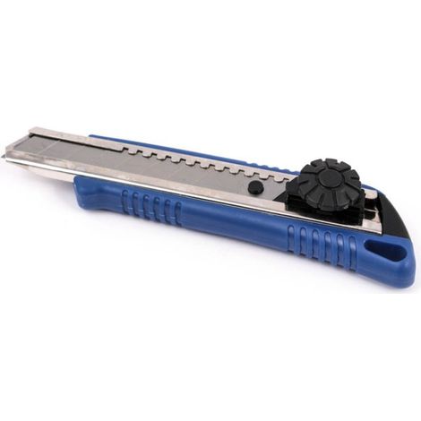 Couteau à lame sécable de 18 mm avec molette