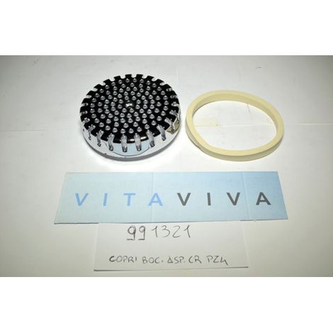Ricambio copri bocchetta aspirazione vasca cromo Vitaviva 991321