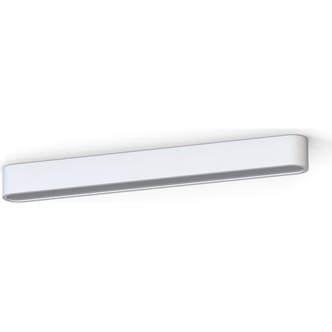 Plafonnier LED Nowodvorski Soft 7540 blanc alu 63cm (1/4)