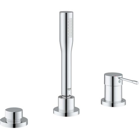 Grohe Essence - Set combinato a 3 fori per vasca da bagno, cromato 19976001
