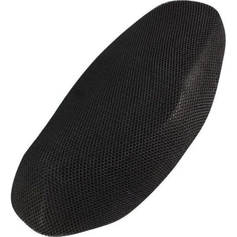 Funda de asiento de motocicleta de malla 3D antideslizante y transpirable, impermeable y de secado rápido, para scooter y vehículos eléctricos (1/5)
