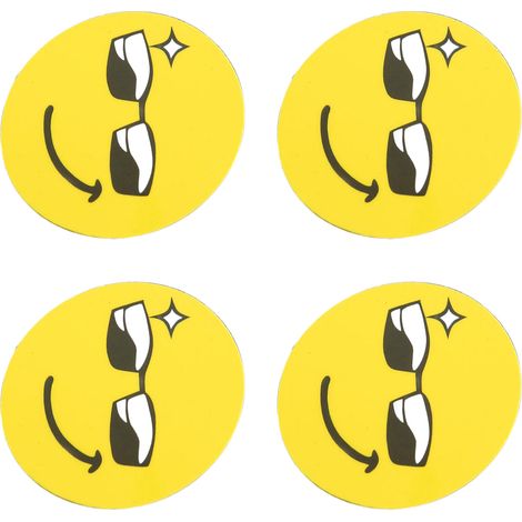Lot de 20 autocollants NFC 13,56 MHz anti-interférences pour téléphones et tablettes (contrôle d'accès de type 3). (1/5)