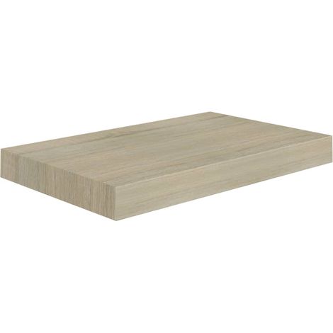 Étagère murale,Étagère flottante chêne 40x23x3,8 cm MDF CFW29512 (1/5)