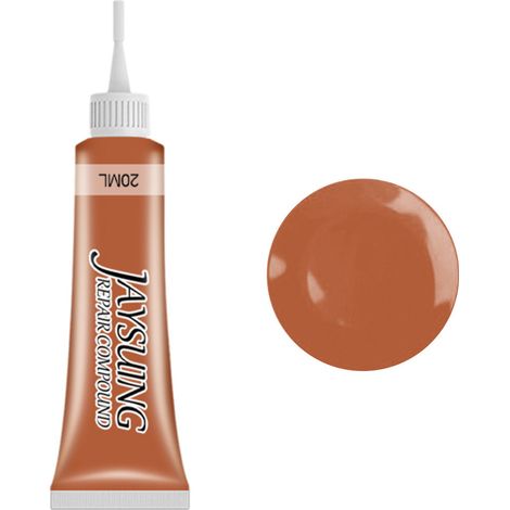 Correcteur de couleur pour cuir automobile JAYSUING, manteau en cuir, chaussures en cuir, sièges en cuir de voiture, correcteur de couleur pour la rénovation du cuir, rouge cerise. (1/3)