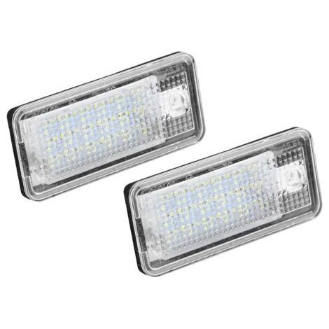 Kennzeichenbeleuchtungsset mit LED-Zifferblättern Hop-Lpl0114, 2 Stück, für Audi A3 S3 A4 S4 B6 B7 A6 C6 S6 (1/3)