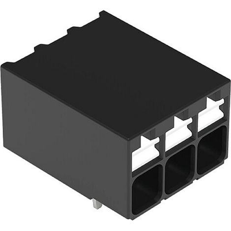 WAGO 2086-1223/300-000 Printklemme 1.50 mm² Polzahl 3 Schwarz 1 St.