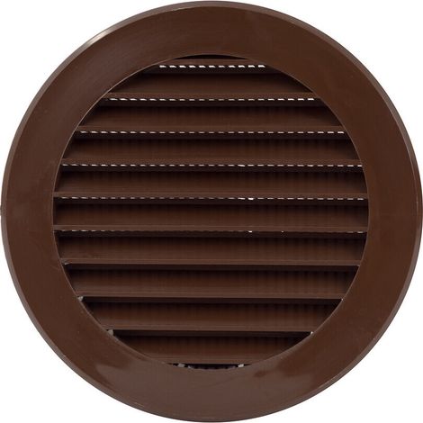 Rejilla de ventilación Braun vr100b diámetro 100 mm plástico