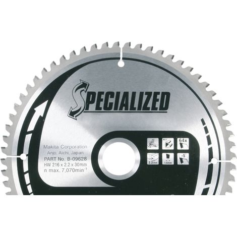 Lame de scie Makita 136x1 4x20 0 mm Z24 20°