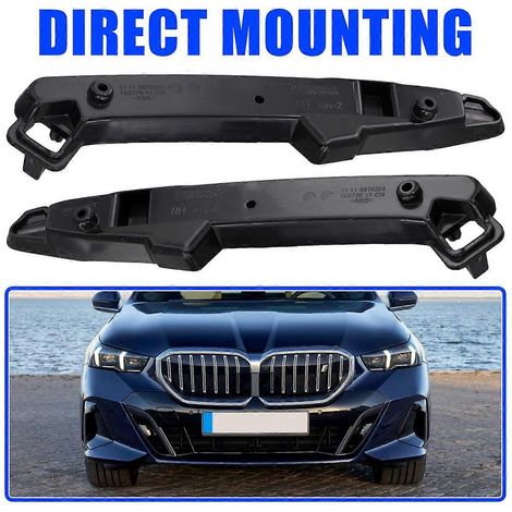 par de guías superiores para el parachoques delantero del BMW Serie 5 G60 ()