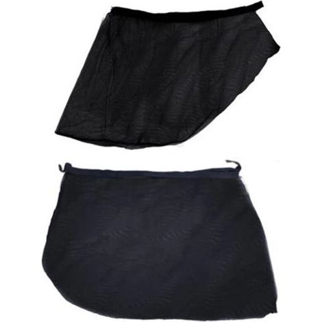 Lot de 2 rideaux pare-soleil universels pour vitres avant de voiture/SUV, protection solaire intérieure contre les moustiques et les UV, pour une occultation optimale et une intimité préservée. (1/5)