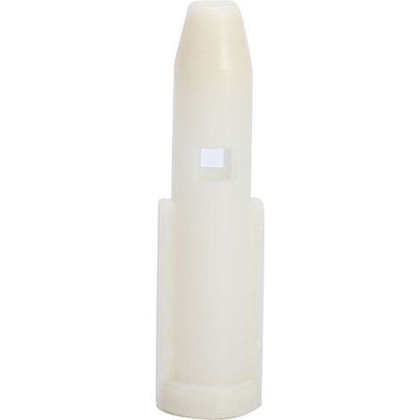 Manchon adaptateur de pommeau de levier de vitesse blanc pour Peugeot 206 207 306 307 308 (1/4)