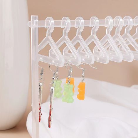 Transparenter Acryl-Organizer Typ 2, multifunktionaler Ohrringhalter für Halsketten und Ohrstecker (1/5)